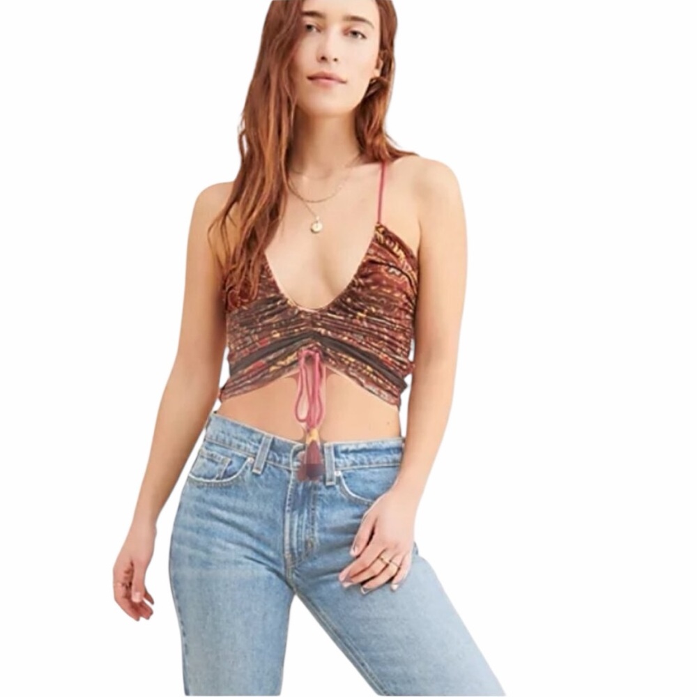 Free People Women's Multicolor Strappy Top